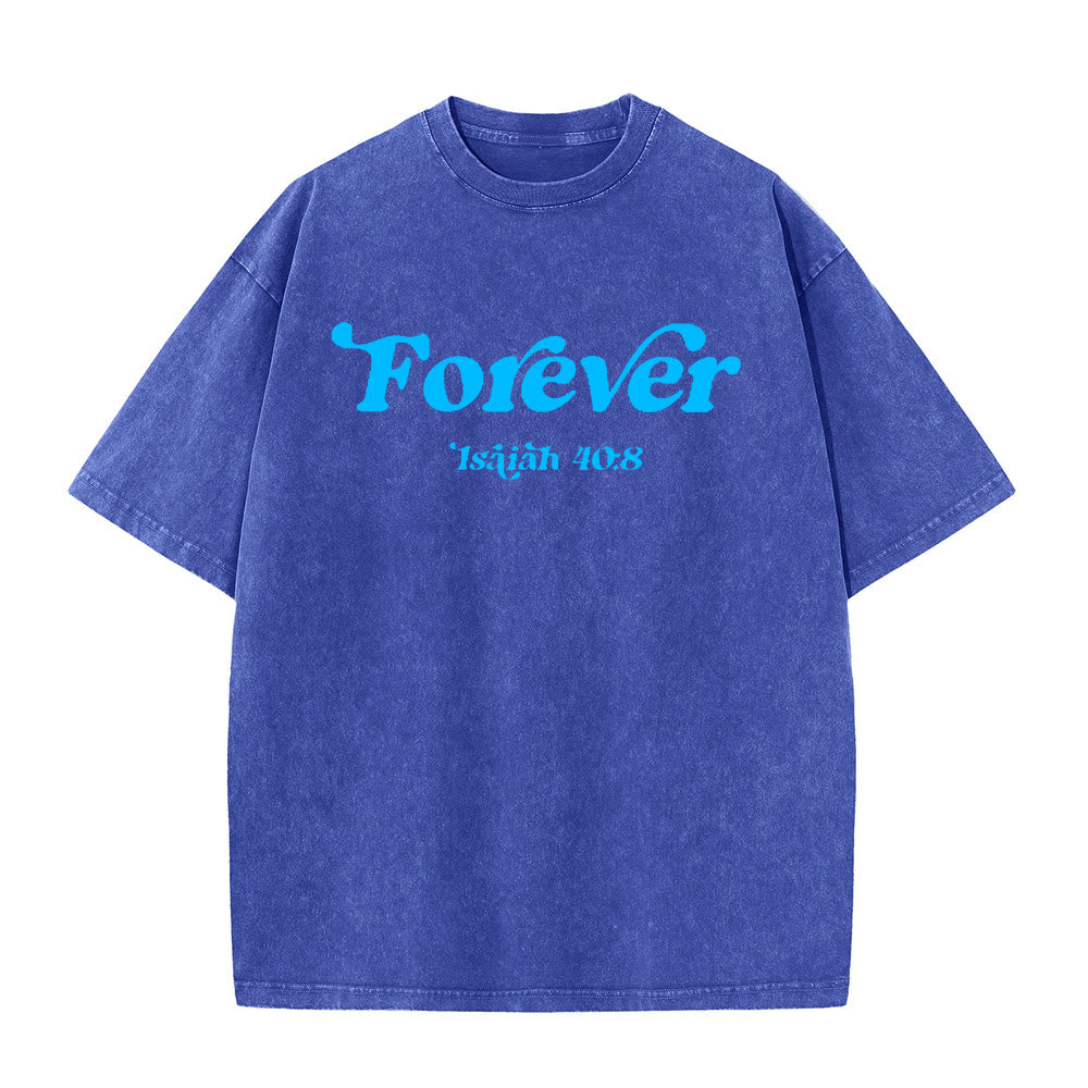 Christianartworkshop Camiseta unisex lavada con la Palabra Eterna de Dios - image 22