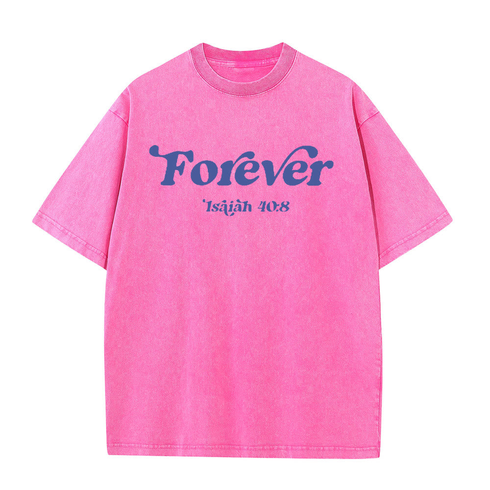 Christianartworkshop Camiseta unisex lavada con la Palabra Eterna de Dios - image 4