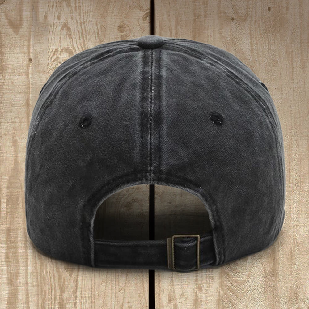 Christianartworkshop Gorra de béisbol de algodón lavado con el lema "Dios es bueno todo el tiempo": Lleva contigo la verdad de su bondad. - image 1