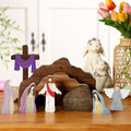 Christianartworkshop Conjunto de decoración de Pascua con escena de la Resurrección: un símbolo de esperanza eterna. - ¡Ha resucitado! - image 0