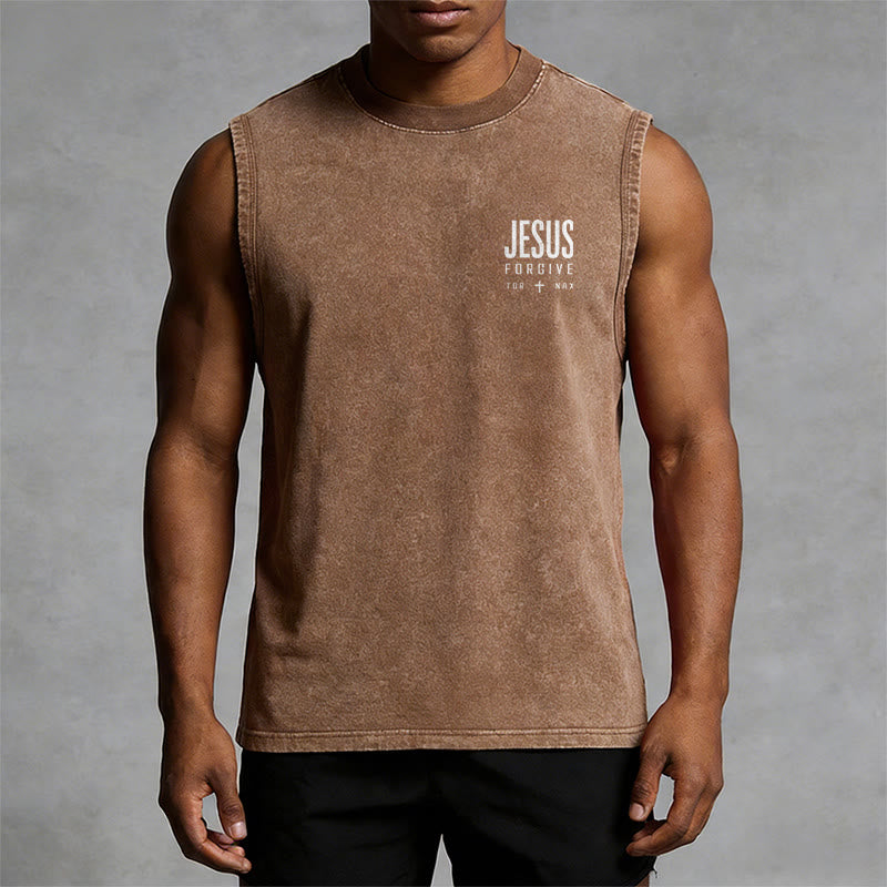 Christianartworkshop Camiseta sin mangas unisex lavada con el nombre de Jesús sobre todos los nombres - image 30