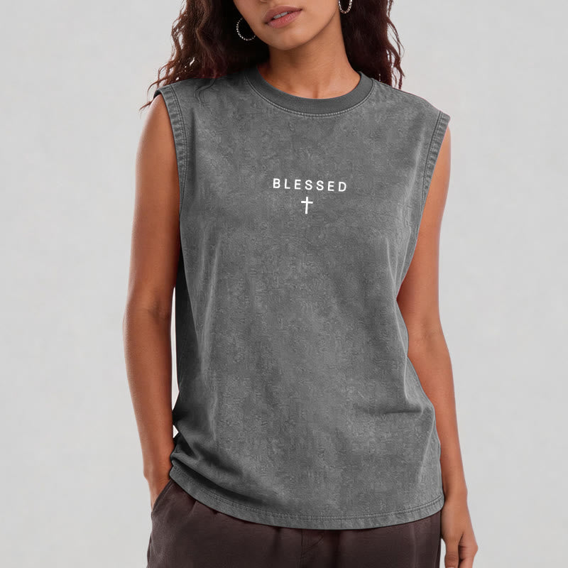 Christianartworkshop Camiseta sin mangas con estampado de tigre "Poder en el nombre de Jesús" - image 19