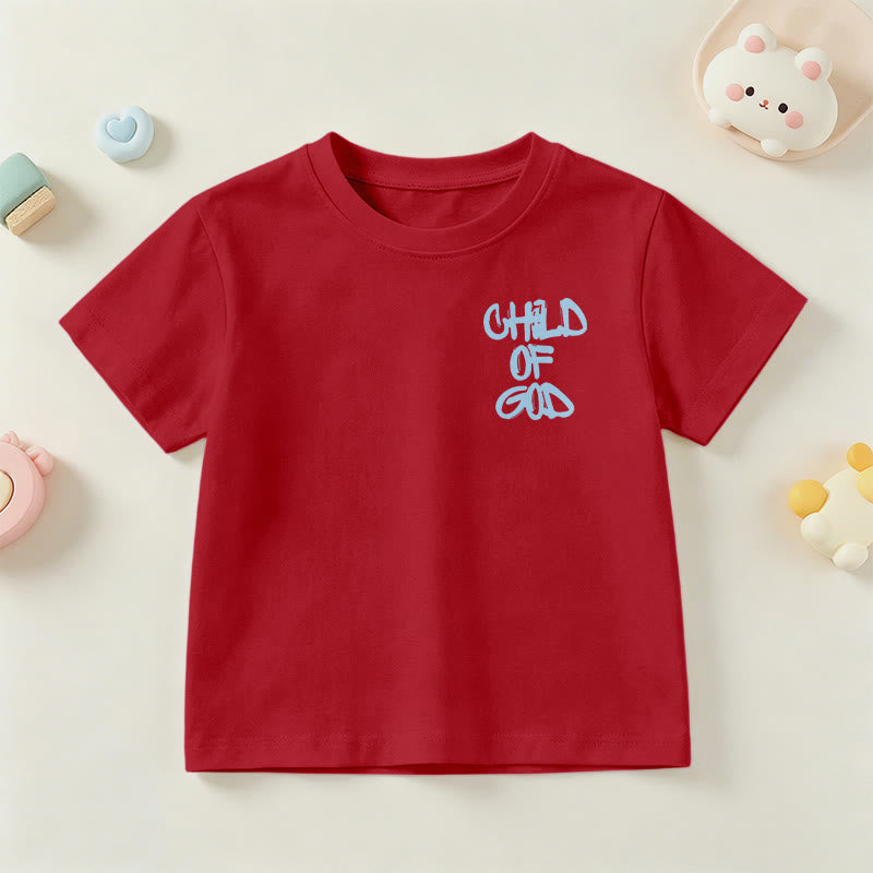 Christianartworkshop Camiseta infantil con versículo bíblico devocional: Hijo de Dios, Salmo 23 - image 18