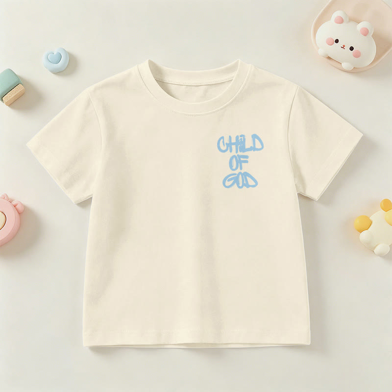 Christianartworkshop Camiseta infantil con versículo bíblico devocional: Hijo de Dios, Salmo 23 - image 38
