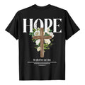 Christianartworkshop Camiseta con estampado de la Cruz de la Esperanza - Negro - 2XL - image 0