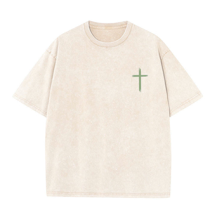 Christianartworkshop Camiseta de doble cara con estampado floral y cruz: "Que todo lo que hagas se haga con amor". - image 8