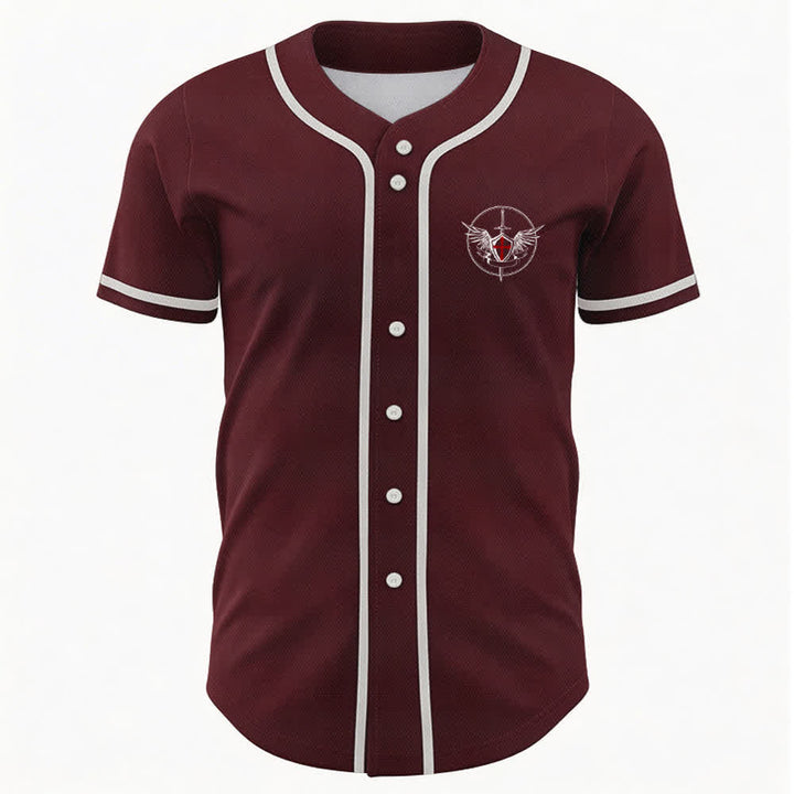 Christianartworkshop Camiseta de béisbol unisex "San Miguel Arcángel Defiéndenos" - image 23