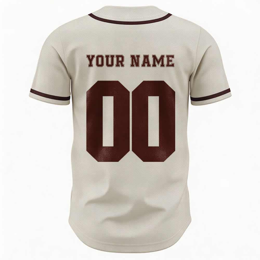 Christianartworkshop Camiseta de béisbol unisex personalizada con nombre y número "Hijo de Dios" - image 3
