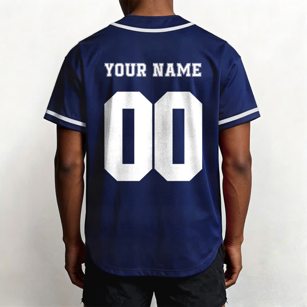 Christianartworkshop Camiseta de béisbol unisex personalizada con nombre y número "Hijo de Dios" - image 13