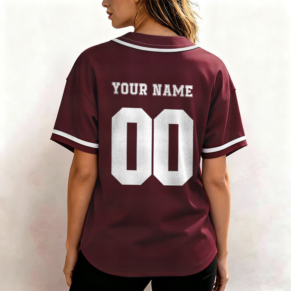 Christianartworkshop Camiseta de béisbol unisex personalizada con nombre y número "Hijo de Dios" - image 47