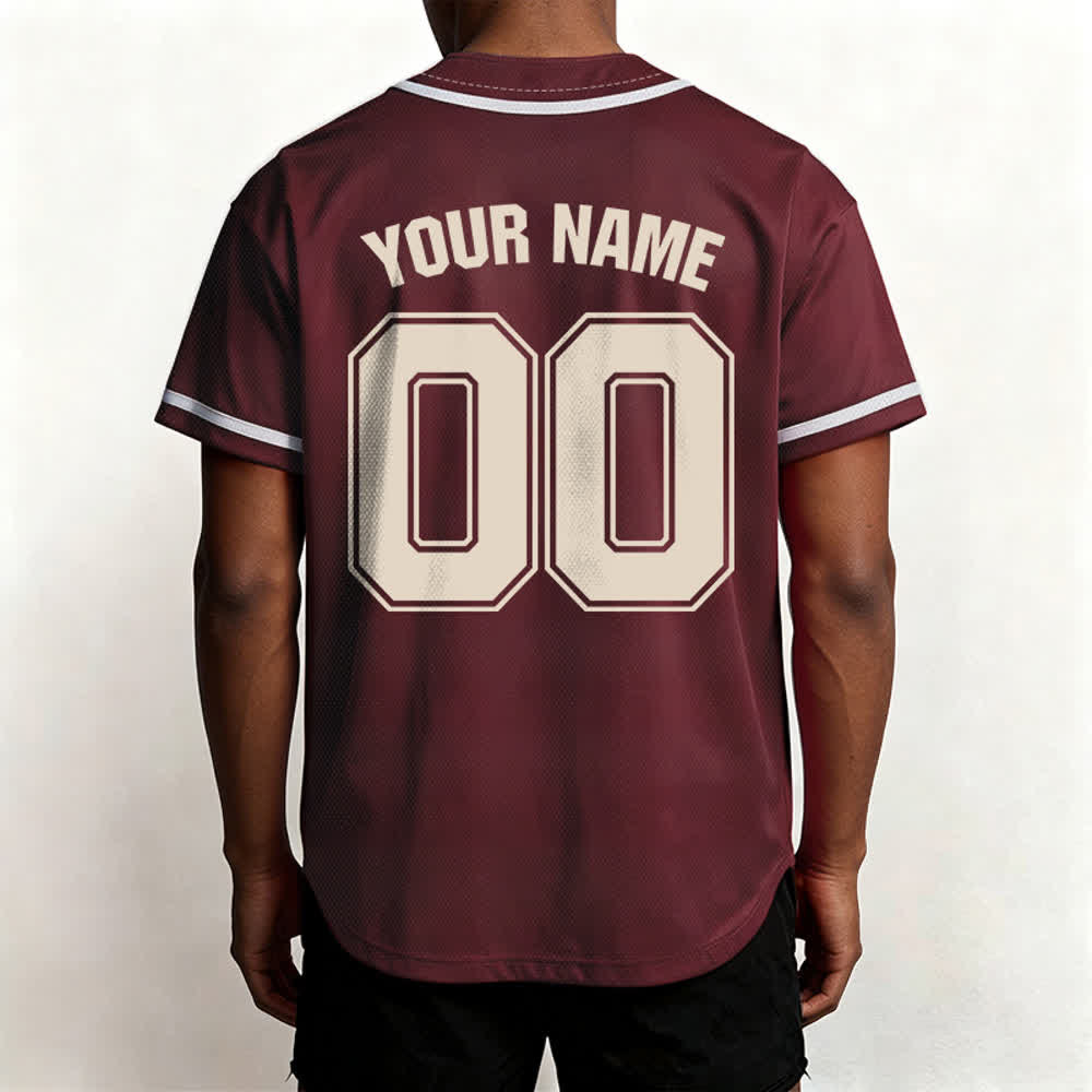 Christianartworkshop Camiseta de béisbol con declaración cristiana "Hijo de Dios" y nombre y número personalizados. - image 4
