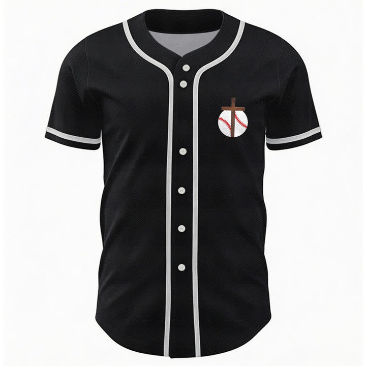 Camiseta de béisbol con el lema de la fe de Filipenses 4:13 de Christianartworkshop : Camiseta deportiva con cruz, fuerza y ​​devoción. - image 23