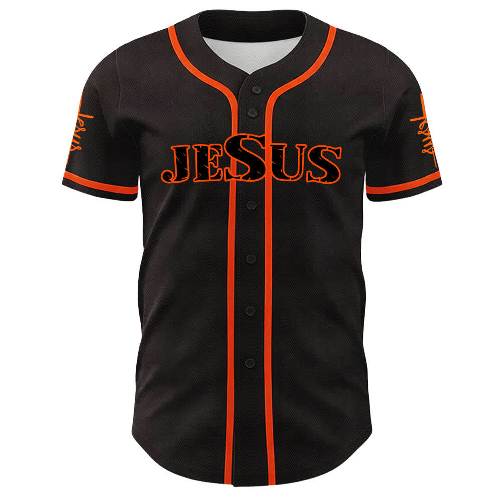 Christianartworkshop Camiseta de béisbol unisex con la fe "Jesús es mi todo" - image 13