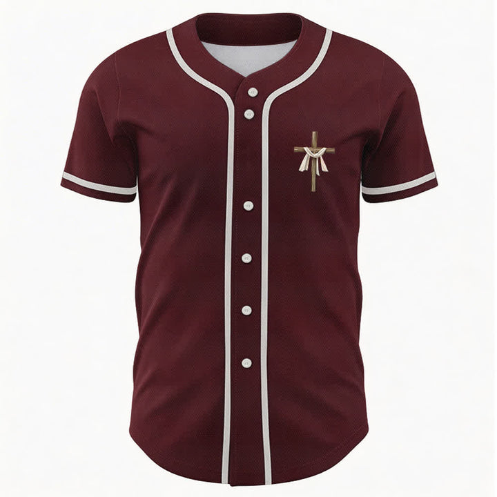 Camiseta de béisbol unisex con la frase "Él no está aquí, él ha resucitado" de Christianartworkshop. - image 30