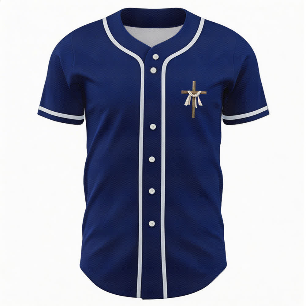 Camiseta de béisbol unisex con la frase "Él no está aquí, él ha resucitado" de Christianartworkshop. - image 51