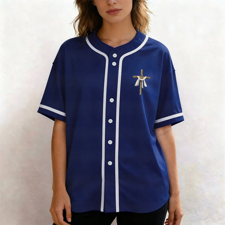 Camiseta de béisbol unisex con la frase "Él no está aquí, él ha resucitado" de Christianartworkshop. - image 55