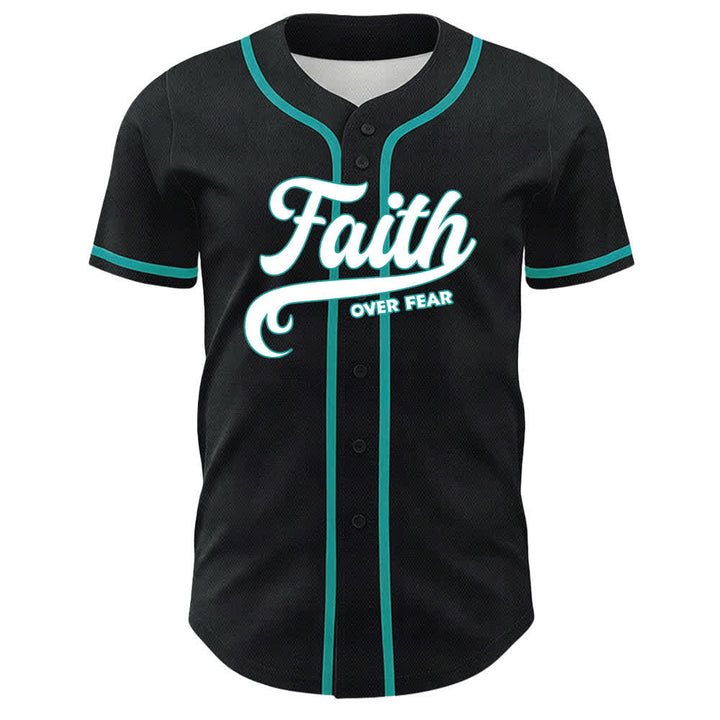 Camiseta de béisbol unisex con estampado de calavera, cordero y cruz de Christianartworkshop , "Fe sobre el miedo". - image 20