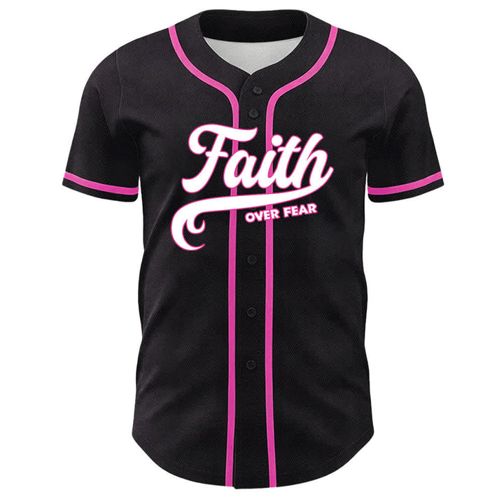 Camiseta de béisbol unisex con estampado de calavera, cordero y cruz de Christianartworkshop , "Fe sobre el miedo". - image 8