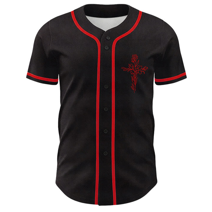 Camiseta de béisbol unisex cristiana con diseño de calavera de cordero y cruz de Christianartworkshop , "Fe sobre el miedo". - image 17