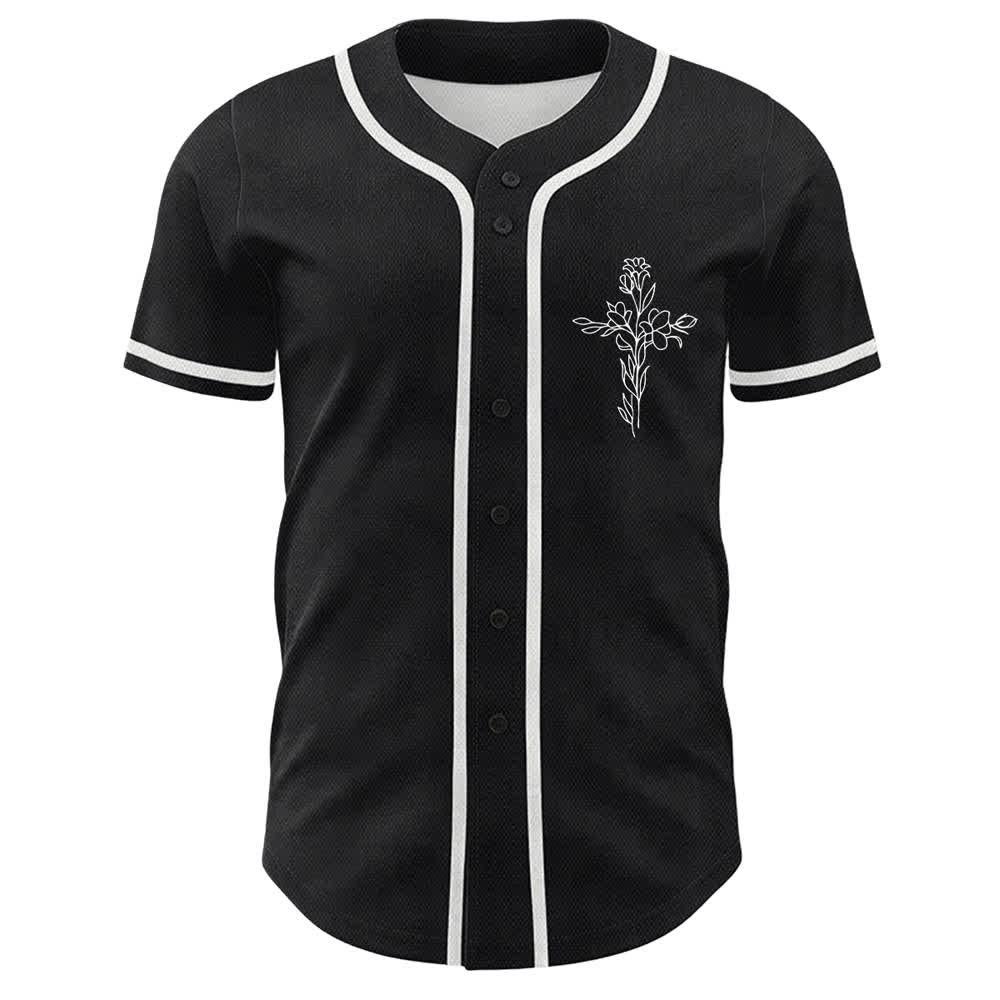 Camiseta de béisbol unisex cristiana con diseño de calavera de cordero y cruz de Christianartworkshop , "Fe sobre el miedo". - image 14