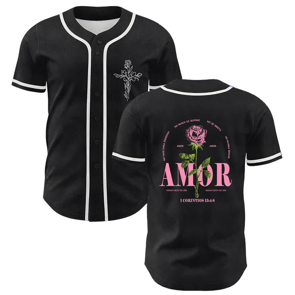 Camiseta de béisbol unisex cristiana con diseño de calavera de cordero y cruz de Christianartworkshop , "Fe sobre el miedo". - Blanco - 5XL - image 12