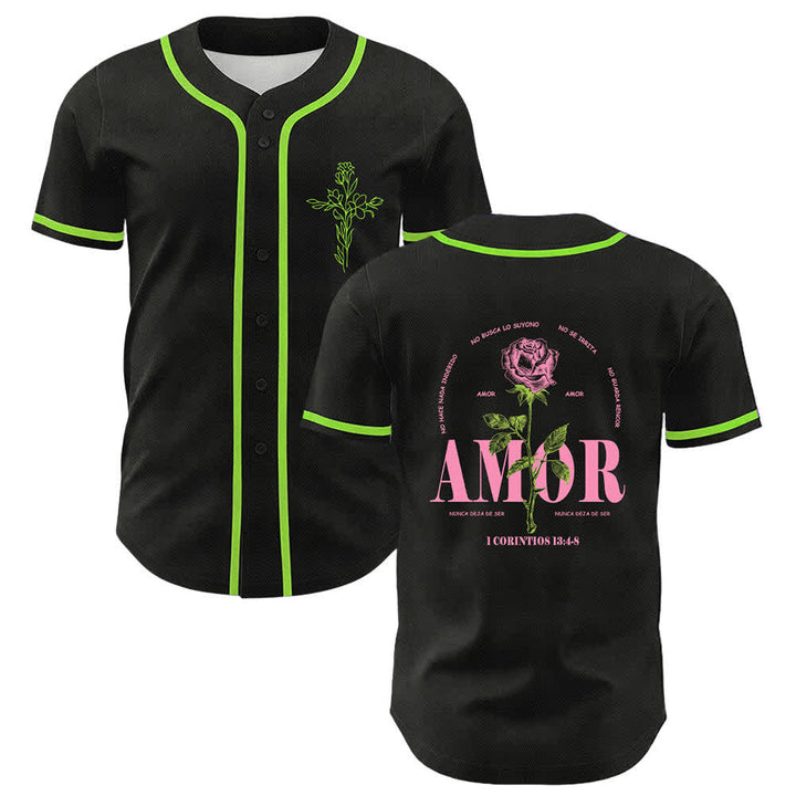Camiseta de béisbol unisex cristiana con diseño de calavera de cordero y cruz de Christianartworkshop , "Fe sobre el miedo". - Verde claro - 5XL - image 21