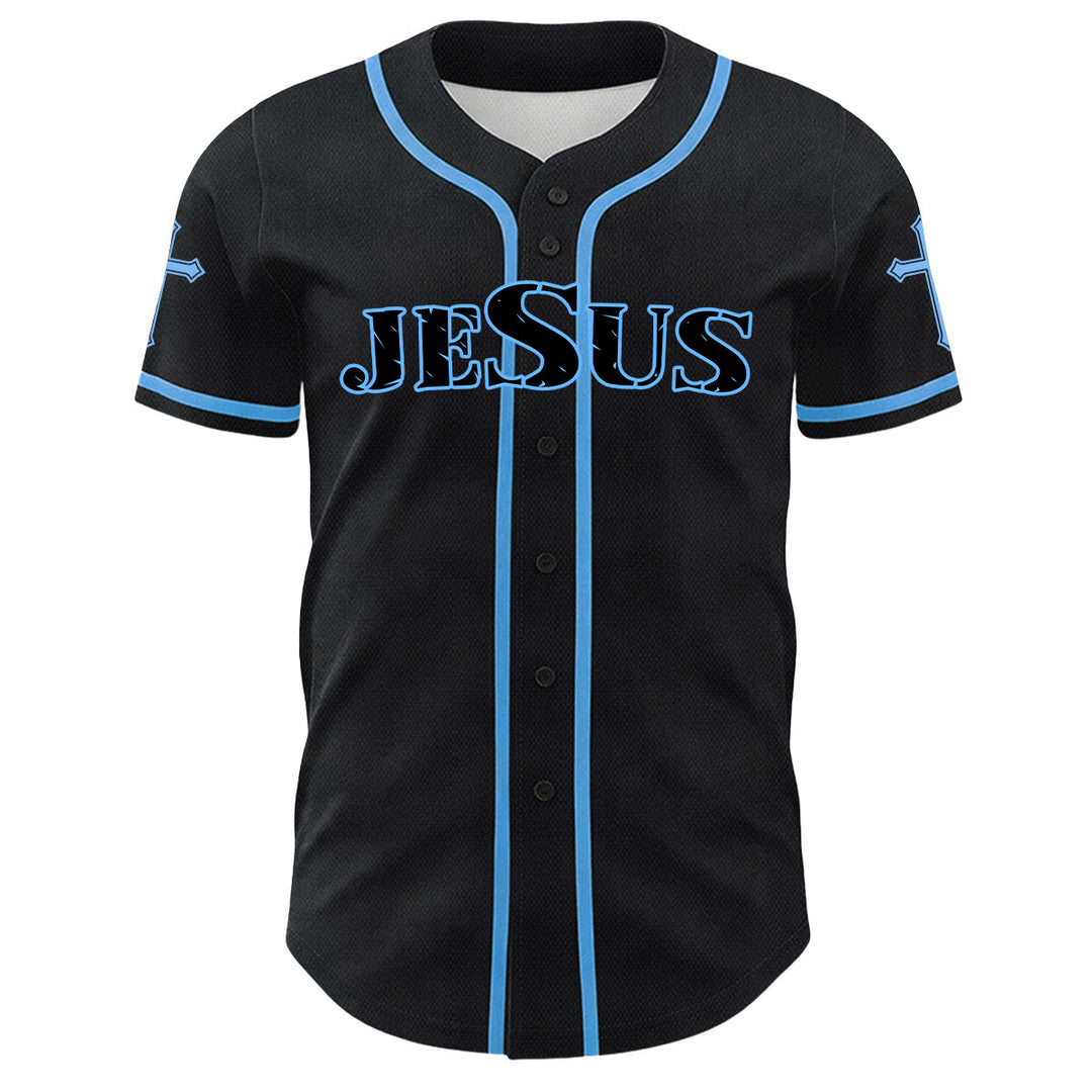 Camiseta de béisbol unisex con estampado del León de Judá y la Cruz de Jesús de Christianartworkshop - image 8