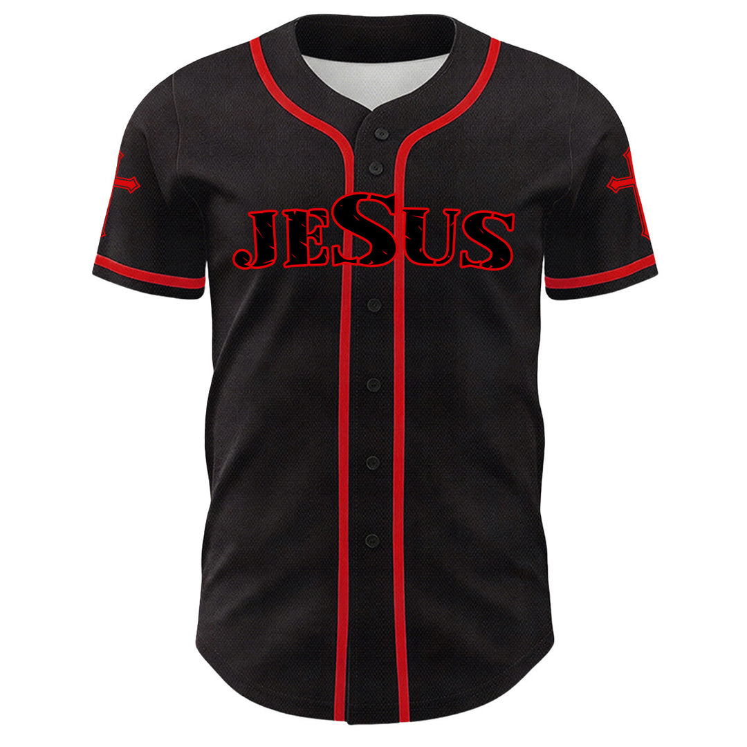 Camiseta de béisbol unisex con estampado del León de Judá y la Cruz de Jesús de Christianartworkshop - image 14