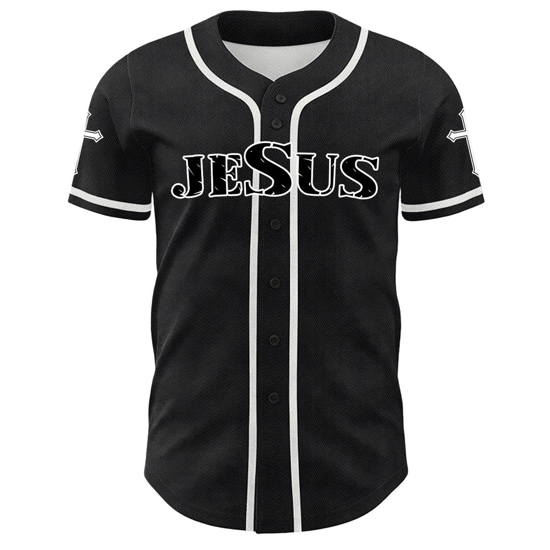 Camiseta de béisbol unisex con estampado del León de Judá y la Cruz de Jesús de Christianartworkshop - image 11