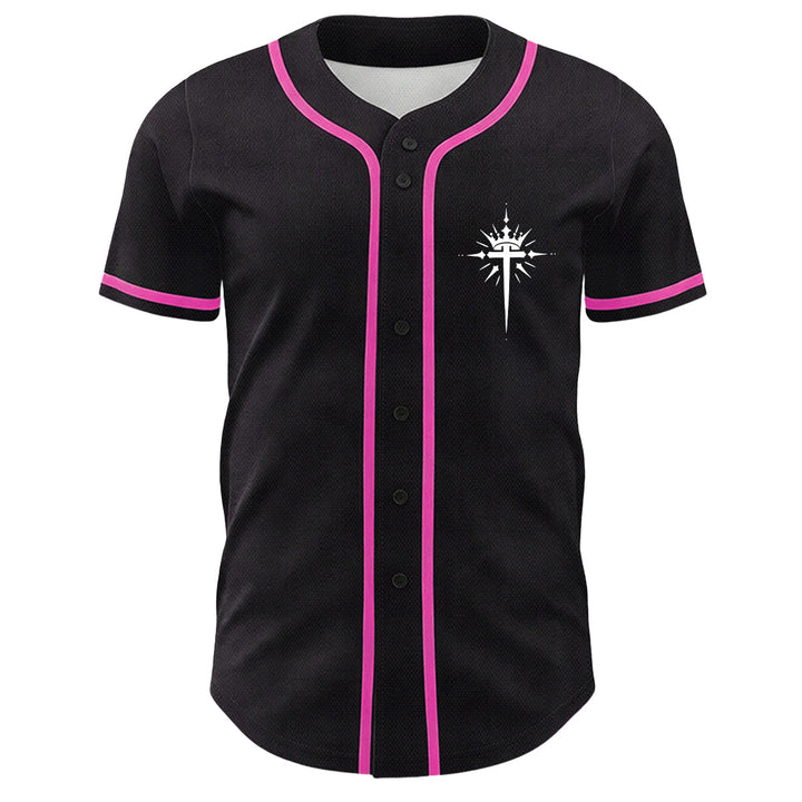 Camiseta de béisbol unisex con diseño de Yeshua, corona de espinas, cruz y alas de ángel de Christianartworkshop. - image 11
