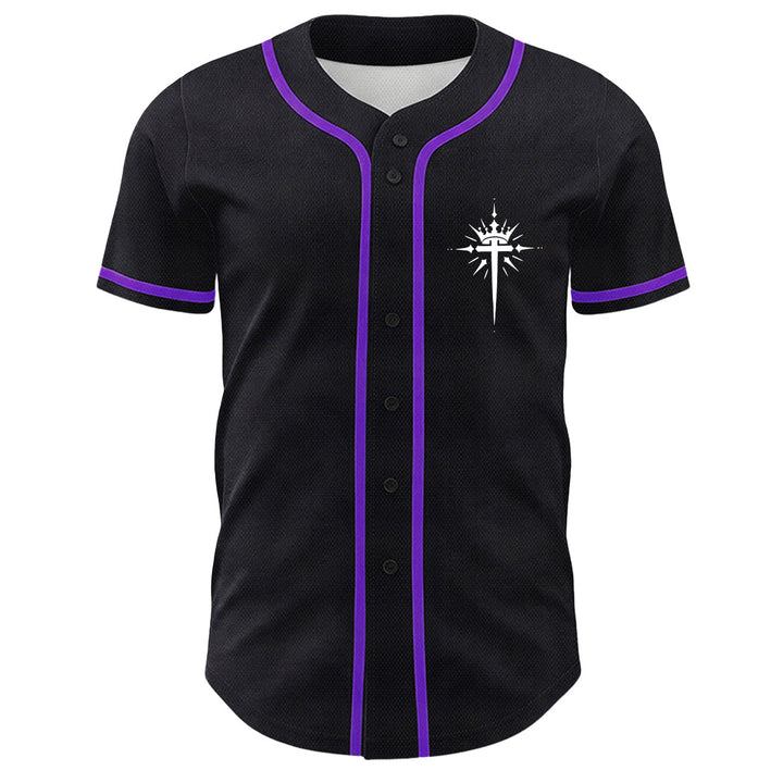 Camiseta de béisbol unisex con diseño de Yeshua, corona de espinas, cruz y alas de ángel de Christianartworkshop. - image 23