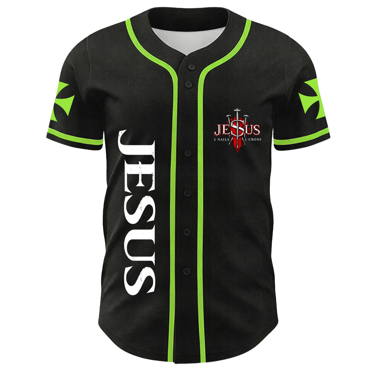 Christianartworkshop Camiseta de béisbol unisex con cruz y rasguño de Jesús León de Judá, rasgadura de 3 uñas - image 20