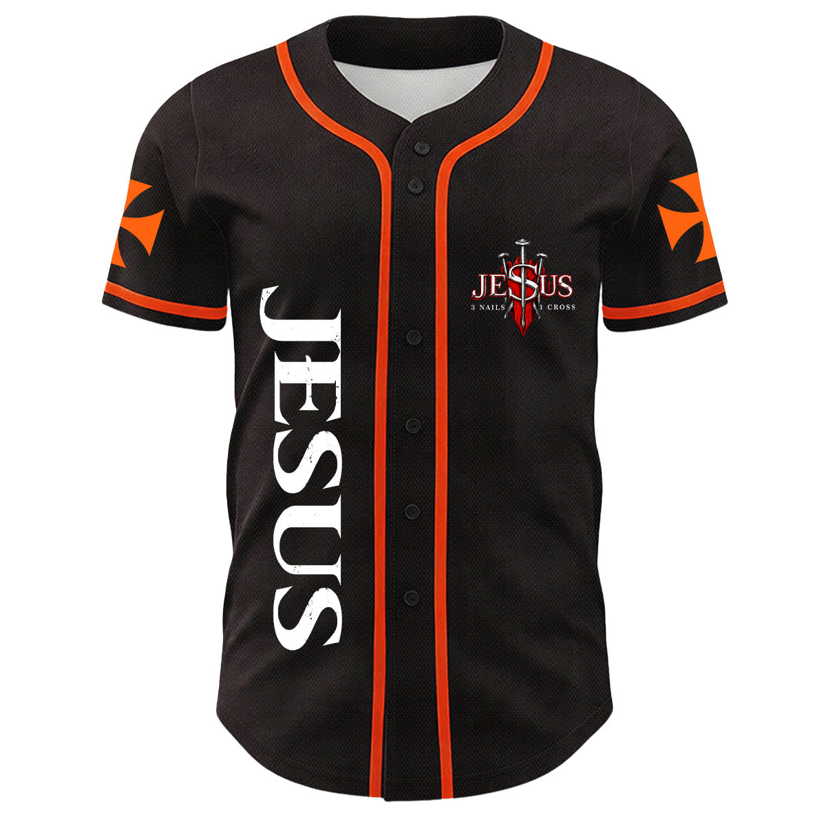 Christianartworkshop Camiseta de béisbol unisex con cruz y rasguño de Jesús León de Judá, rasgadura de 3 uñas - image 17
