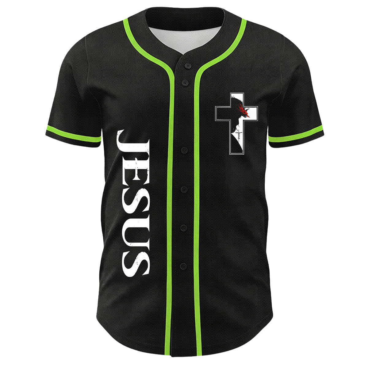 Camiseta de béisbol con gráfico de la Virgen María, Jesús crucifijo y cruz - image 23