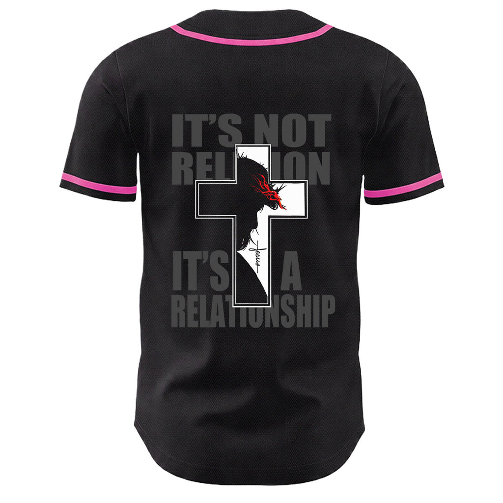 Camiseta de béisbol con gráfico de la Virgen María, Jesús crucifijo y cruz - image 7