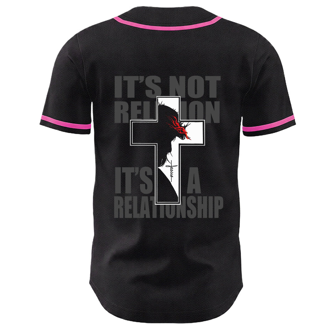 Camiseta de béisbol con gráfico de la Virgen María, Jesús crucifijo y cruz - image 7