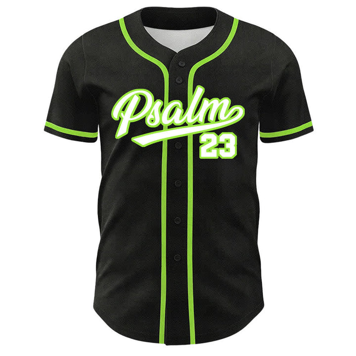 Camiseta de béisbol unisex de Christianartworkshop con el Salmo 23: El Señor es mi pastor. - image 20