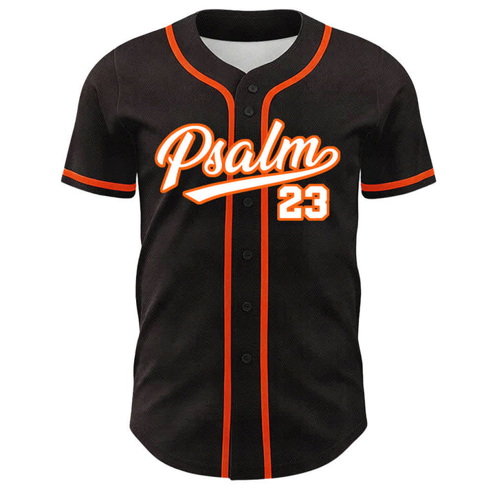 Camiseta de béisbol unisex de Christianartworkshop con el Salmo 23: El Señor es mi pastor. - image 17