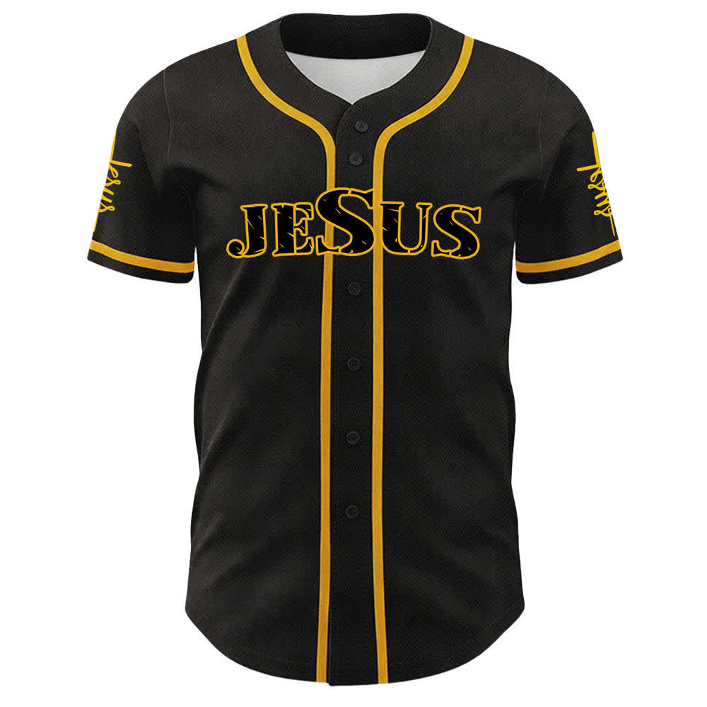 Christianartworkshop Camiseta de béisbol unisex con retrato de la corona de espinas y el espíritu de Jesús. - image 5
