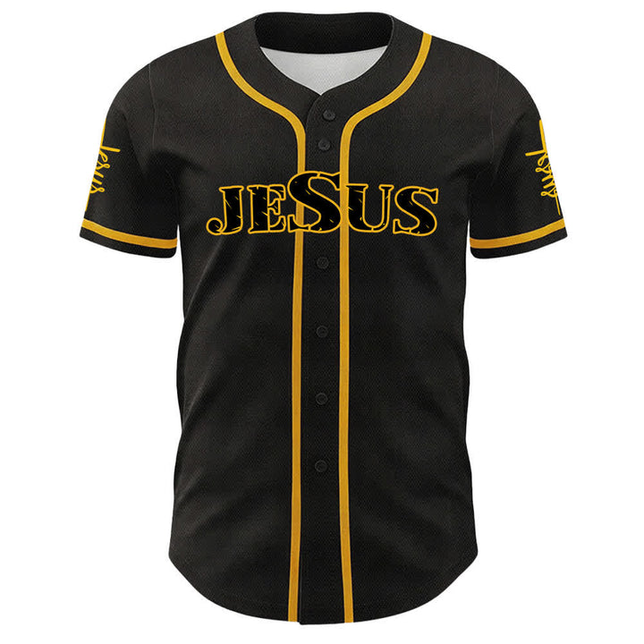 Christianartworkshop Camiseta de béisbol unisex con retrato de la corona de espinas y el espíritu de Jesús. - image 5