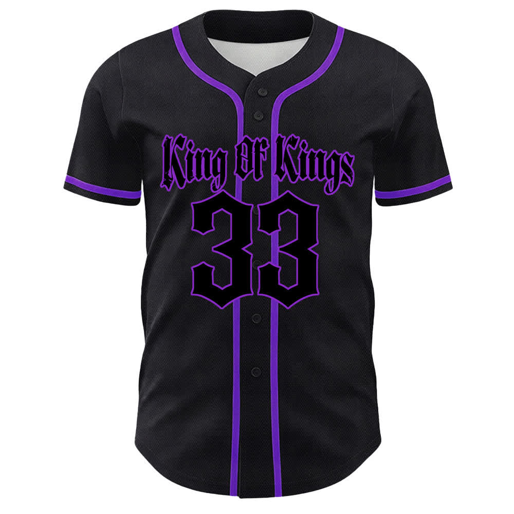 Camiseta de béisbol unisex de Christianartworkshop Rey de Reyes Número 33 Jesús Cargando la Cruz - image 19
