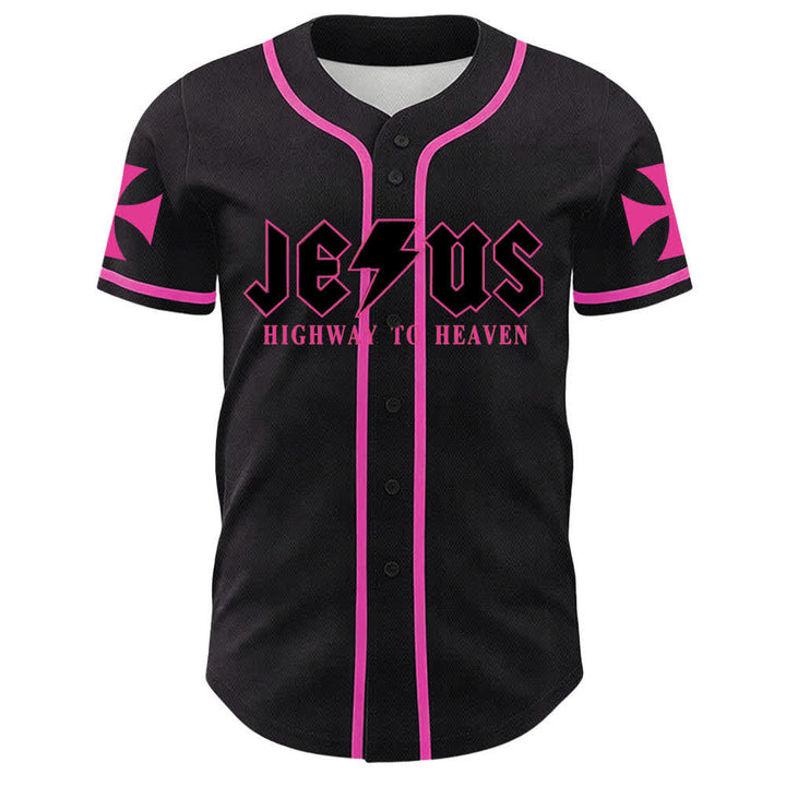 Camiseta de béisbol unisex con la imagen del León de Judá de la serie "Jesus Highway To Heaven" de Christianartworkshop, hecha con un carruaje al cielo. - image 23