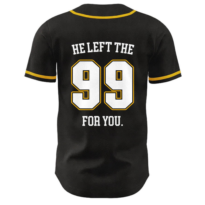 Camiseta de béisbol unisex con la frase "Jesús dejó los 99 para ti" de Christianartworkshop. - image 2
