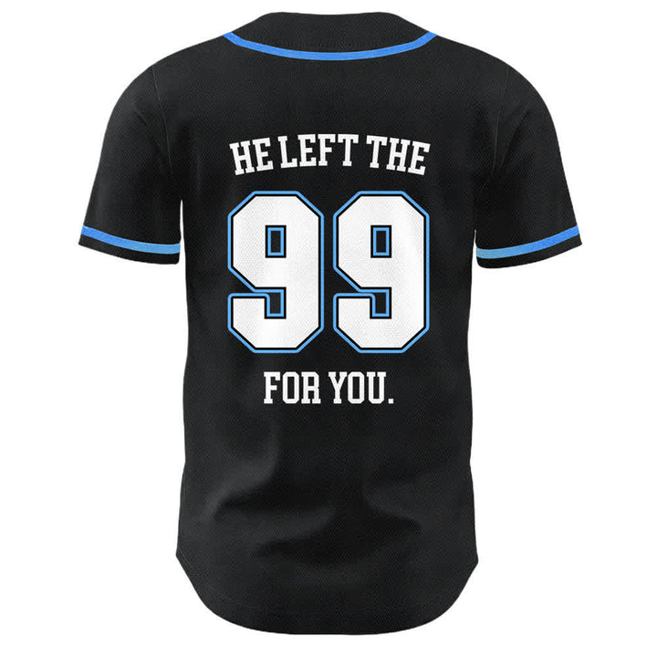 Camiseta de béisbol unisex con la frase "Jesús dejó los 99 para ti" de Christianartworkshop. - image 5