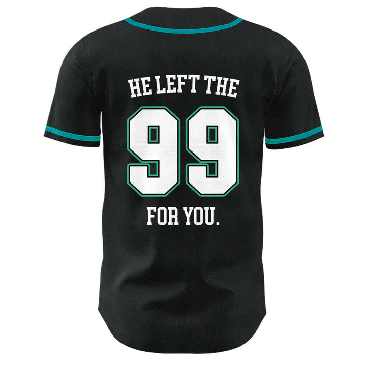 Camiseta de béisbol unisex con la frase "Jesús dejó los 99 para ti" de Christianartworkshop. - image 26