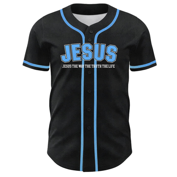 Camiseta de béisbol unisex de Christianartworkshop con el Salmo 23 de Jesús: El Señor es mi pastor. - image 5
