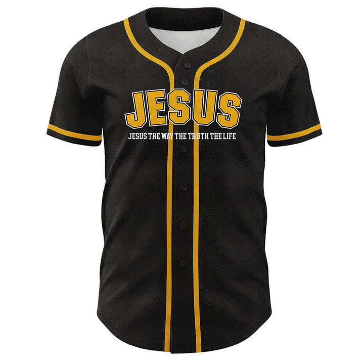 Camiseta de béisbol unisex de Christianartworkshop con el Salmo 23 de Jesús: El Señor es mi pastor. - image 2