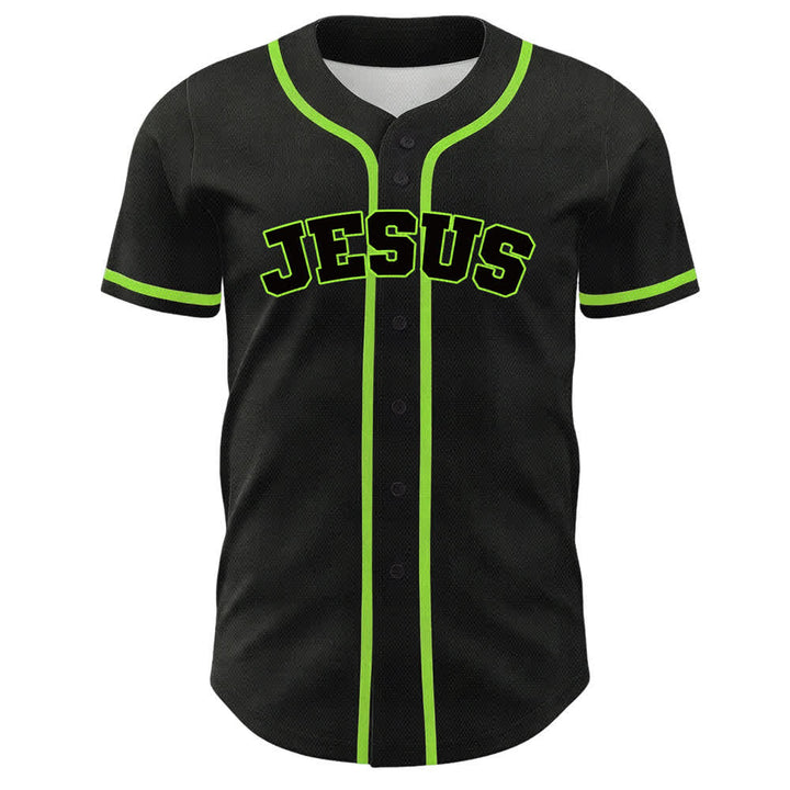 Camiseta de béisbol unisex del equipo de Christianartworkshop Jesús número 7: Fue, es, es y vendrá. - image 20