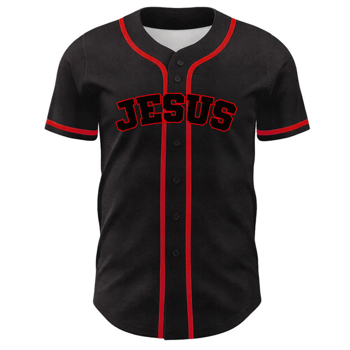 Camiseta de béisbol unisex del equipo de Christianartworkshop Jesús número 7: Fue, es, es y vendrá. - image 14