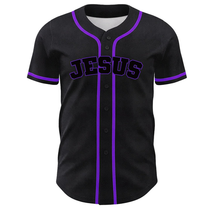 Camiseta de béisbol unisex del equipo de Christianartworkshop Jesús número 7: Fue, es, es y vendrá. - image 23
